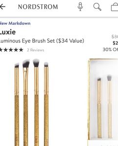 Luxie Makeup Brush set ~~~